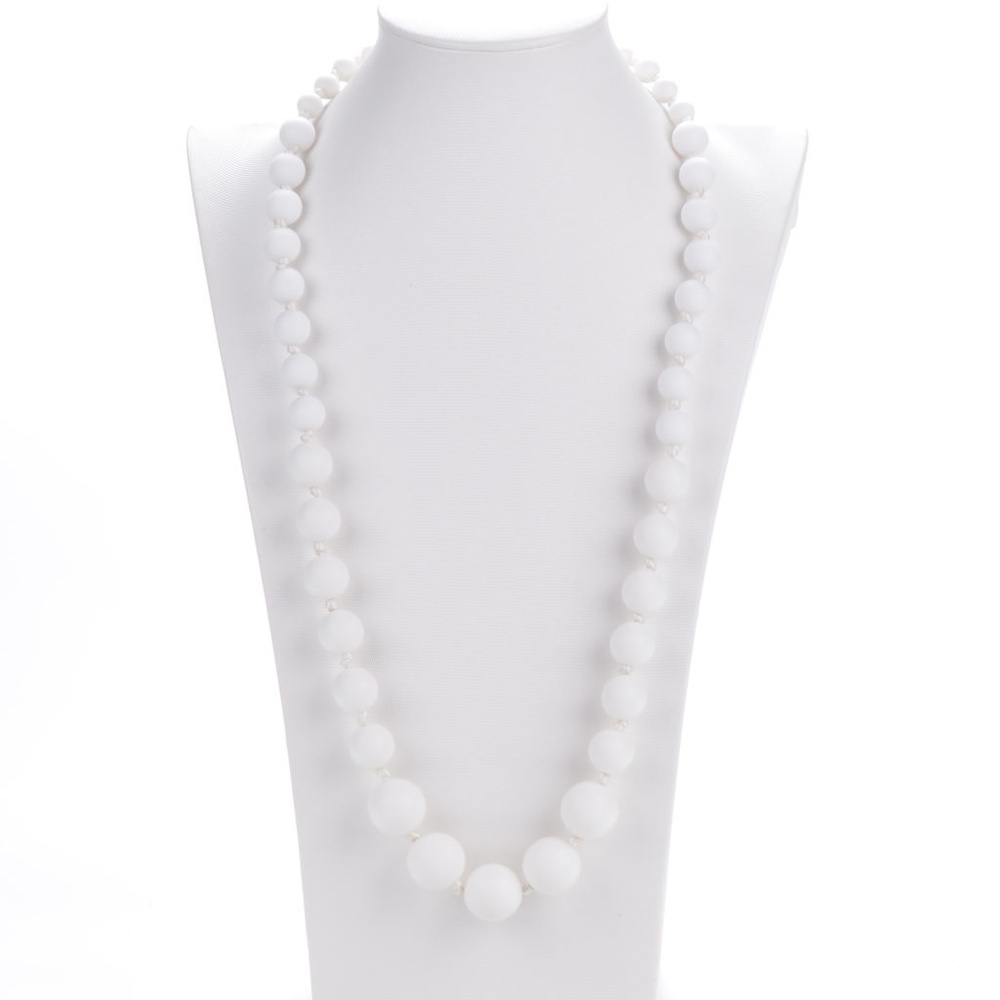 Silicone Pearl Teething Necklace